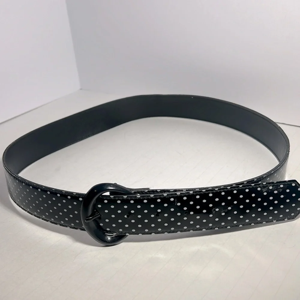 Belt polka dots 1950 style. Vintage